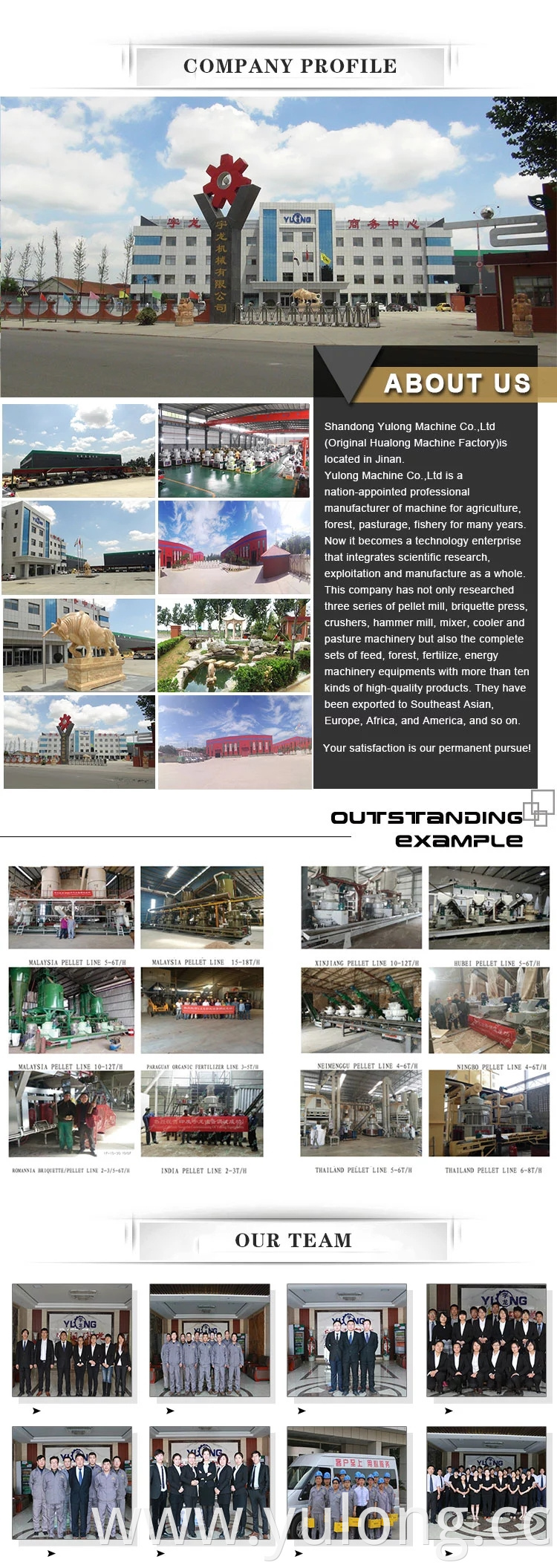 Yulong Machinery for Crushing Wood Logs